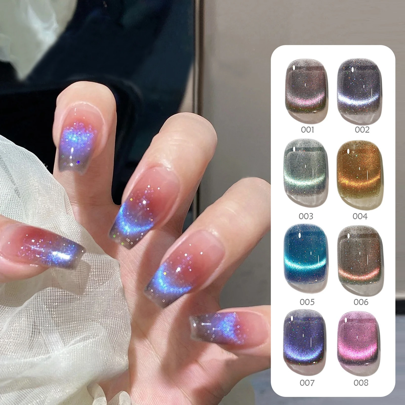 Esmalte Gel Refletivo com Cristal Azul: Guia Definitivo para Unhas Magnéticas Perfeitas