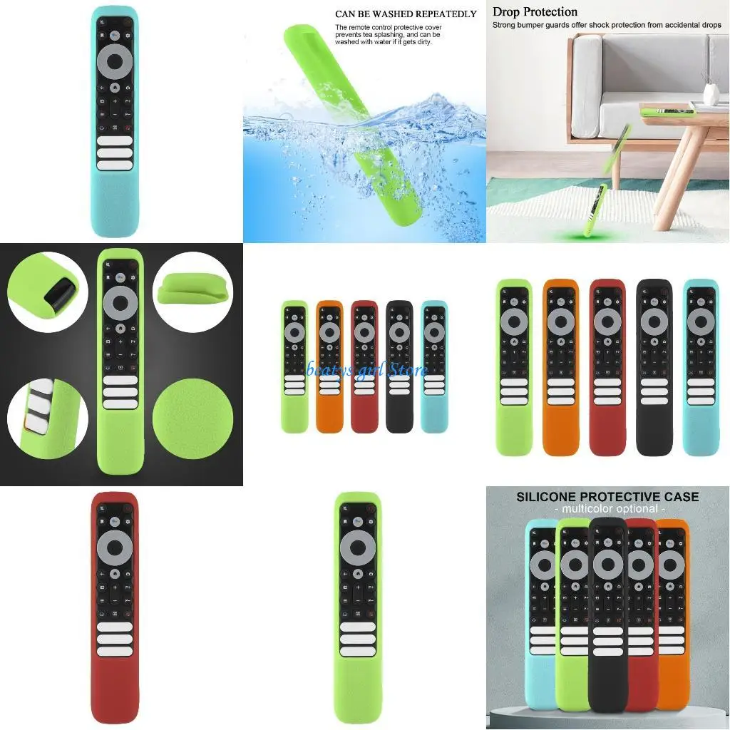 

C7AB Protective Remote Holder for TCL RC902V FMR1 FAR2 FMR4 Cover Bumpers Guard