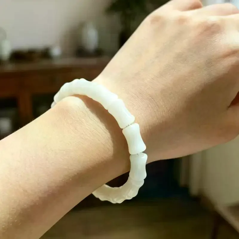 Imitation Jade Bamboo Shape Be - огляд і ціна Bracelets