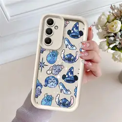 Case For Samsung A54 A52 A14 A53 A12 A13 A23 A71 A34 A51 A13 A33 A15 A32 A22 A55 A24 Silicone Funda Phone Case Disney Stitch