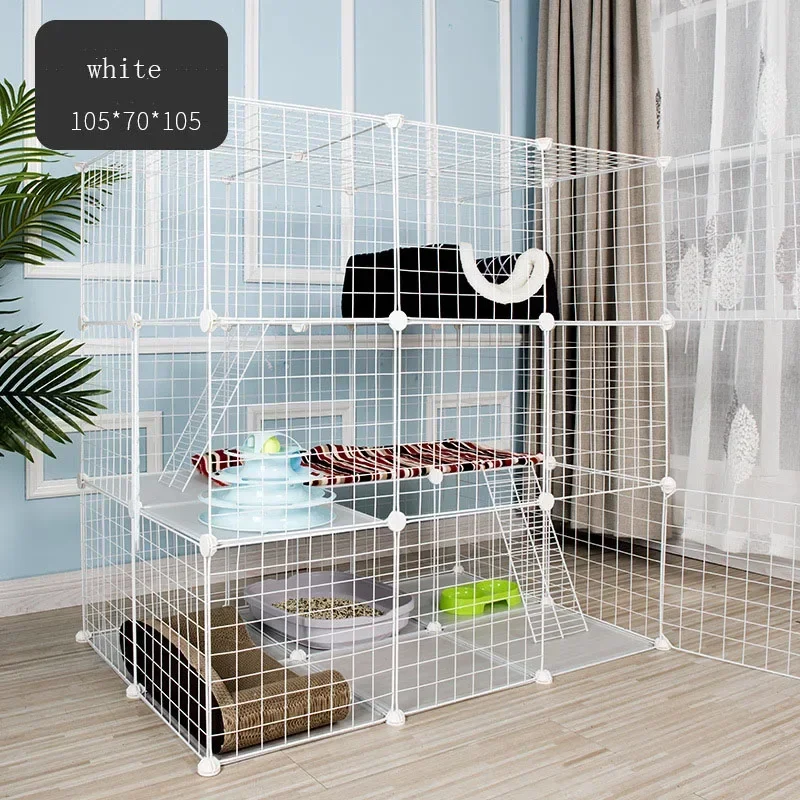 High quality folding cage cat hotel cage 3 layer