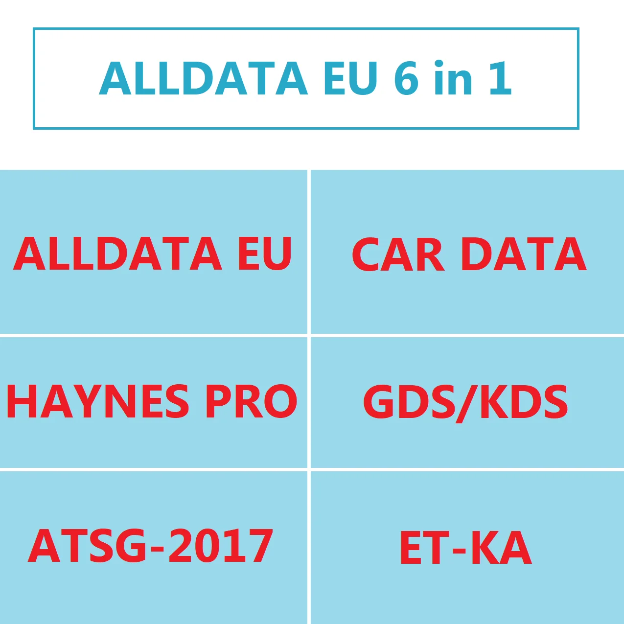 2026 AllData EU+Car DATA+HAynes Pro+GDS/KDS+A-TSG+ETKA Online Software Car Repair Software CAR-Data Wiring Diagram