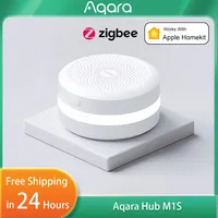 Original Aqara Smart Hub M1S Gateway Wireless Zigbee 3.0 Wifi RGB LED Night Light Remote Control Work with Xiaomi Mijia Homekit