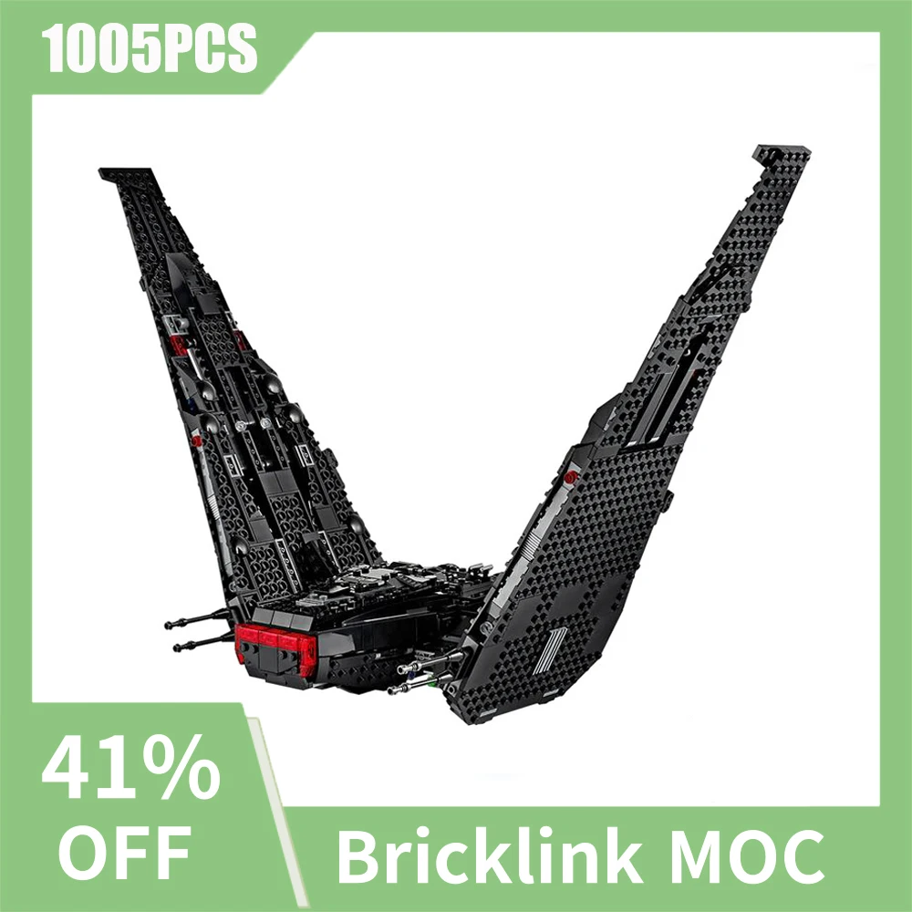 

1005PCS Famous star Movie MOC space Shuttle fighter creative ideas Children Toy BirthdayGift Christmas BuildingBlocks MOC- 75256