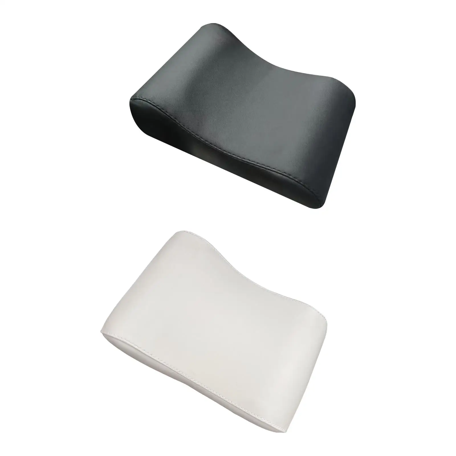 Travesseiro de suporte para pilates, esponja de couro pu, acessórios à prova d'água, reformador de pilates, almofada de cabeça e pescoço para treino de academia em casa