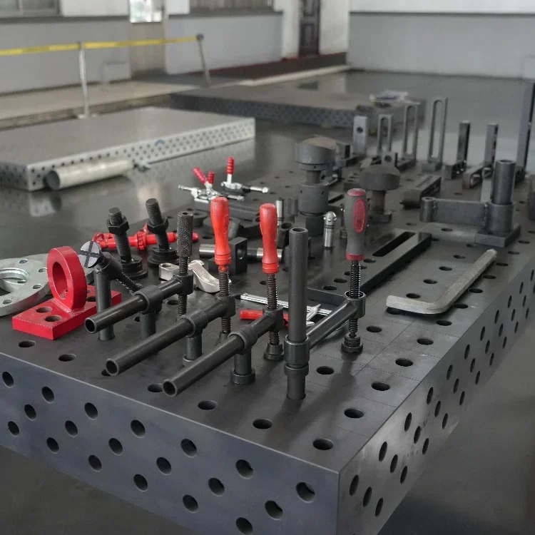 

Not Easy To Stick Welding Slag 3d Welding Table Clamping System Fixture Jigs