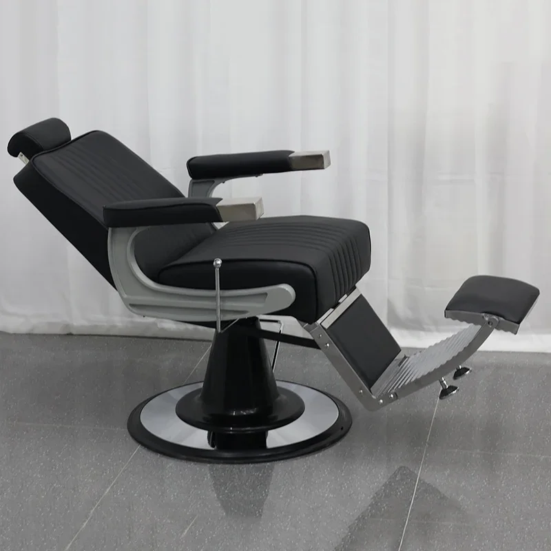 Oil head chair barber shop hair salon special lifting and reclining shaving chair hair salon hair cutting chair