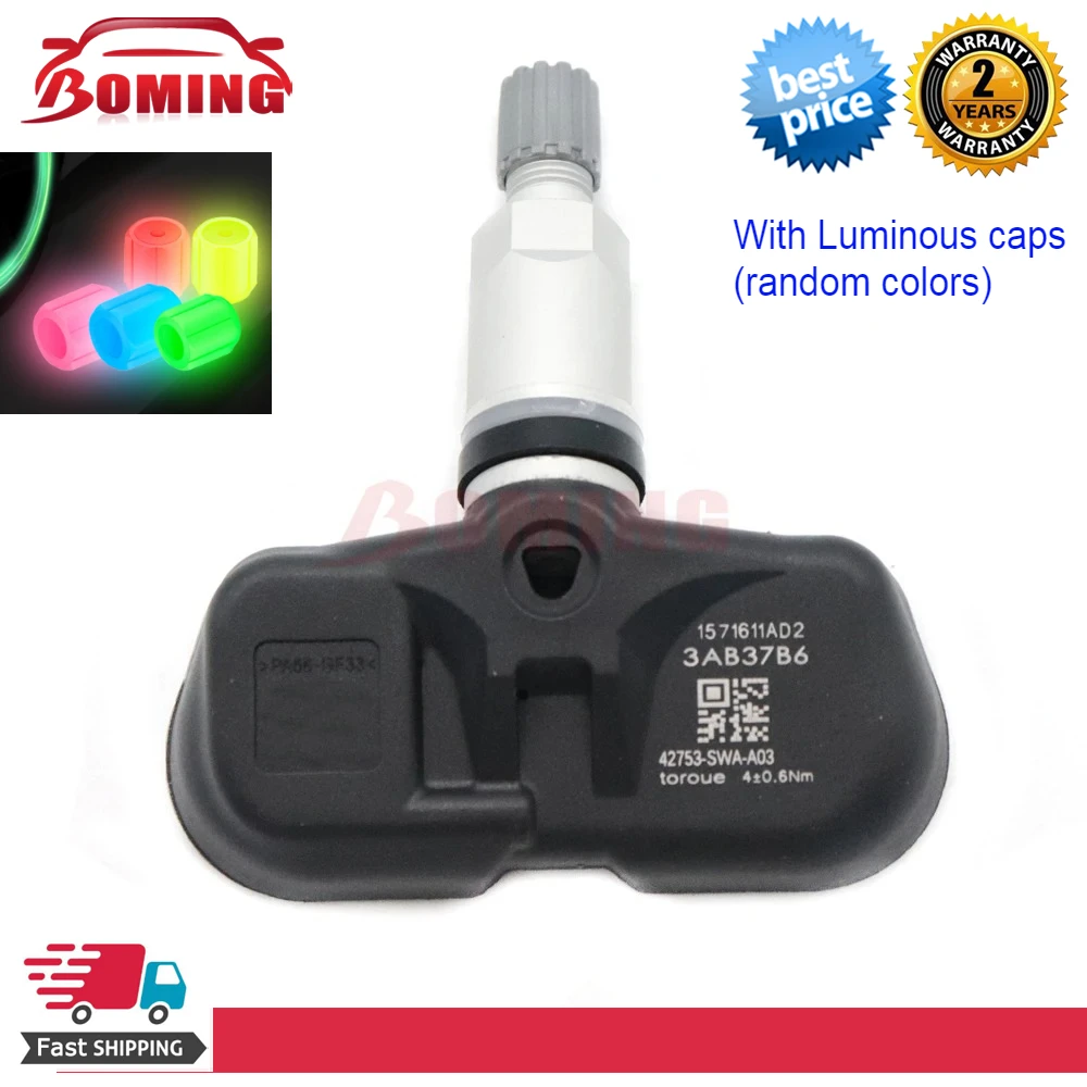 

Car Tire Pressure Sensor Monitor Systems 42753-SWA-A03 For Honda CR-V Accord 2007-2012 TPMS PMV-108M 42753-SWA-305 42753-SWA-315