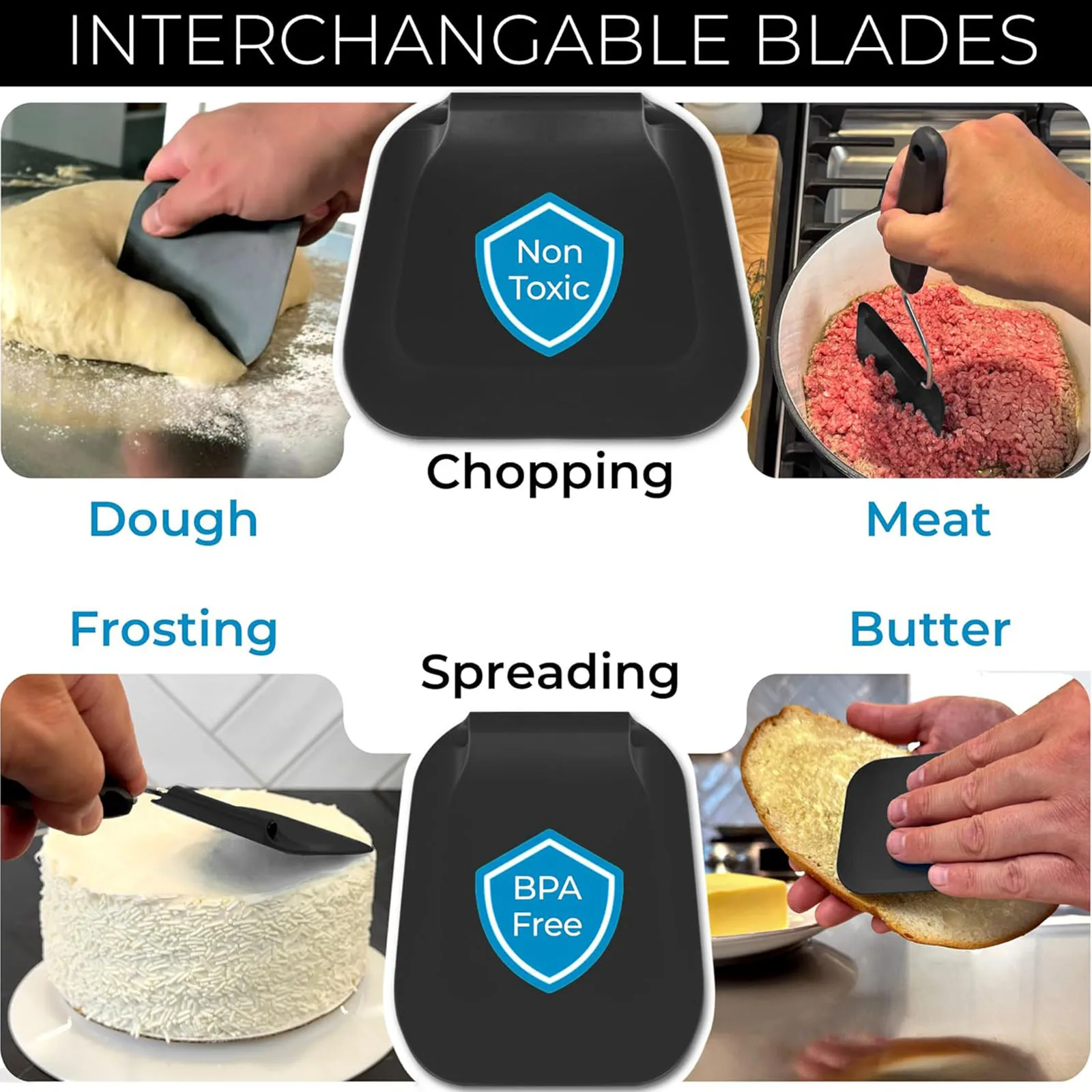 Spatula with Adjustable Angles Spatula for Cooking Fried Eggs Flip Over Reusable Non Stick Cookware Metal Swappable Spatula Head