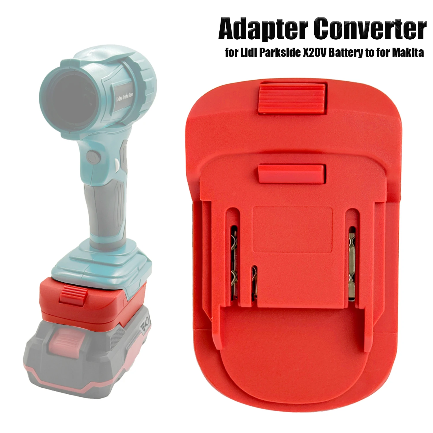 Adapter Converter for Lidl Parkside X20V Team Lithium Battery to for Makita 18V Li-Ion Power Tool Accessories(NO Battery/Tools)