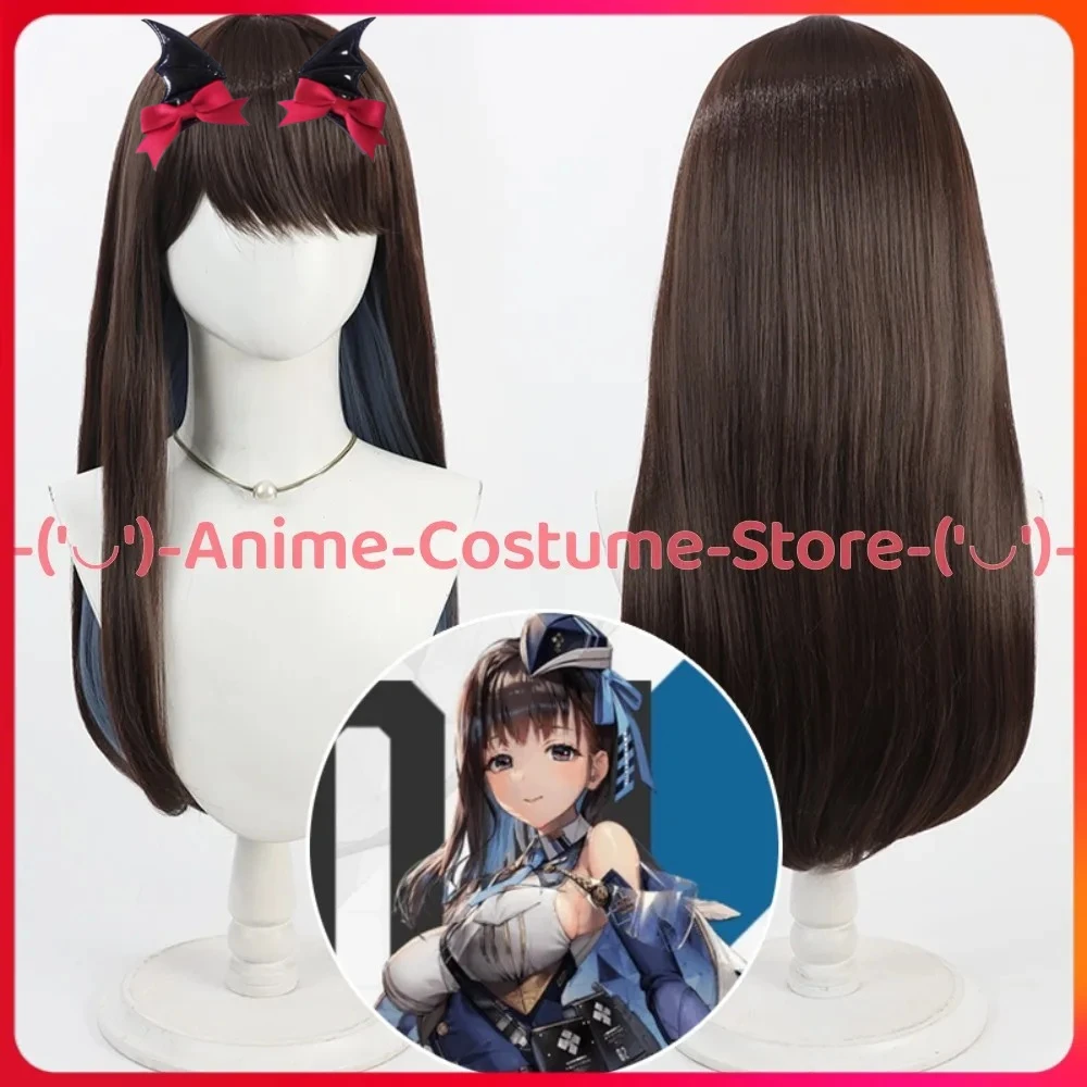 

Goddess of Victory: NIKKE Marian, двухцветный парик для косплея, аниме, игровой персонаж, Хэллоуин, карнавальный костюм для вечеринки, парики, синтетические волосы