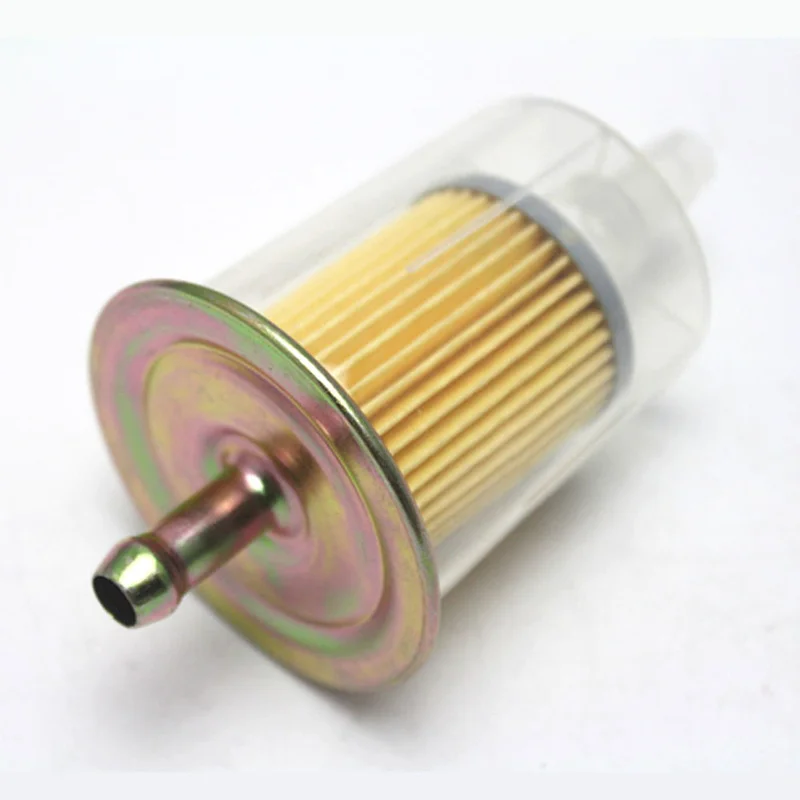 1Pcs Inline Gas Petrol Fuel Filter 8mm 3/8\