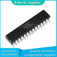 1-10 unids/lote PIC16F886-I/SP PIC16F886 16F886 16F886-I/SP DIP-28 In stock