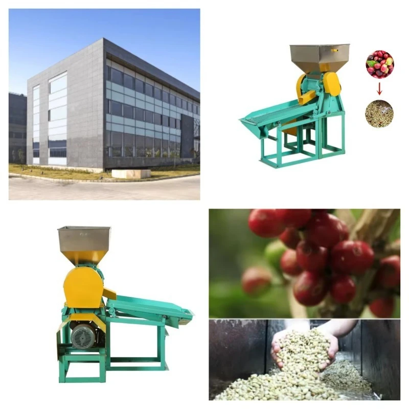 Fresh Coffee Bean Pulping Shelling Peeling Pulper Machine/Fresh Coffee Fruit Coffee Bean Processing Machine Shelling
