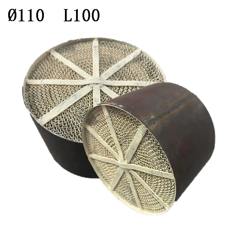 boitier-en-acier-inoxydable-poc-metallique-a-haut-debit-110x100mm-pour-systeme-de-moteur-diesel-200cpsi-noyau-metallique-en-nid-d'abeille-poc
