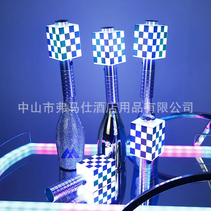 

KTV bar LED luminous stick wine flash champagne foreign supplies set flash point dance