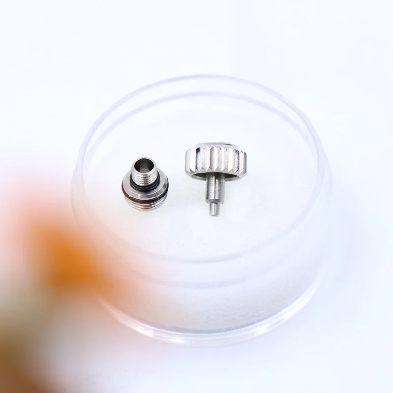 Watch Replacement Parts Watch Crown Head Timing Button For Rolex Water Ghost 316L Steel Watch Repair Accessories