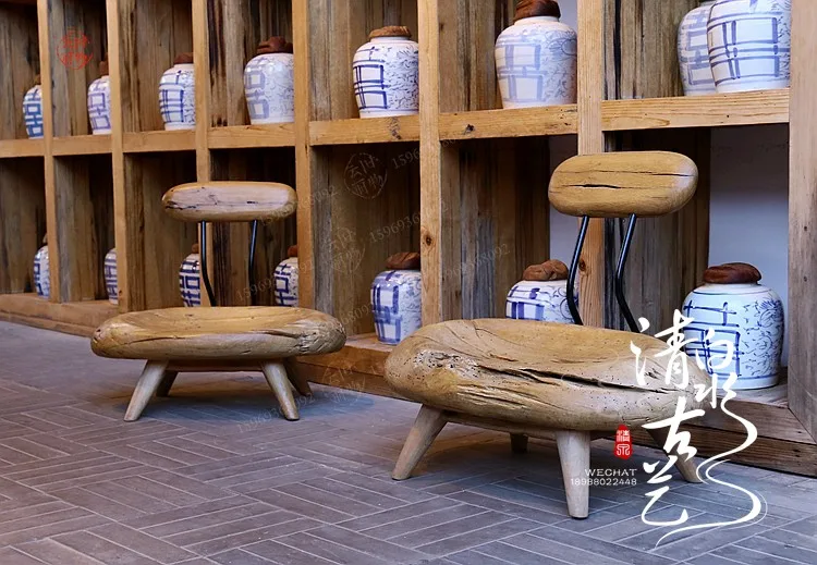 

Small bench with small shape and meticulous workmanship, suitable for solid wood low stool on home balcony