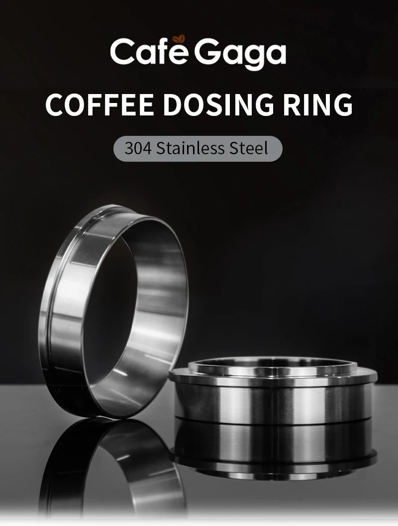 51mm 53mm 54mm 58mm 58,35mm 58,5mm Espresso Kaffee Dosier ring Sieb träger Kaffeefilter Ersatz ring Edelstahl – Detail 1