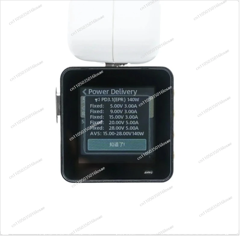 For ChargerLAB POWER-Z KM003C Detector Tester for Mobile Repair USB PD3.1 Protocol 48V Range Dual Type-C Voltage Charger Current