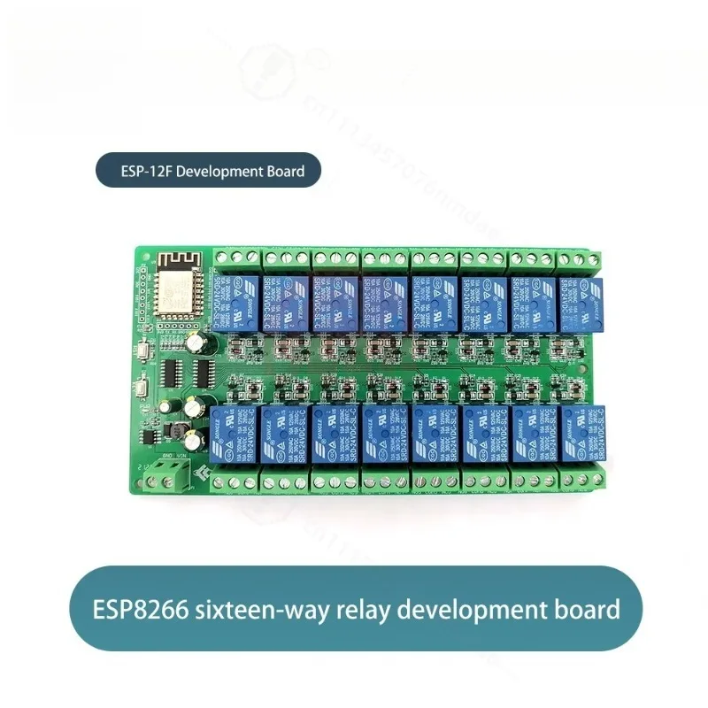 5V/12V/24V DC12V ESP8266 WIFI Relay 16 Channel Relay Module Home Use Powey Supply Electrical Tools