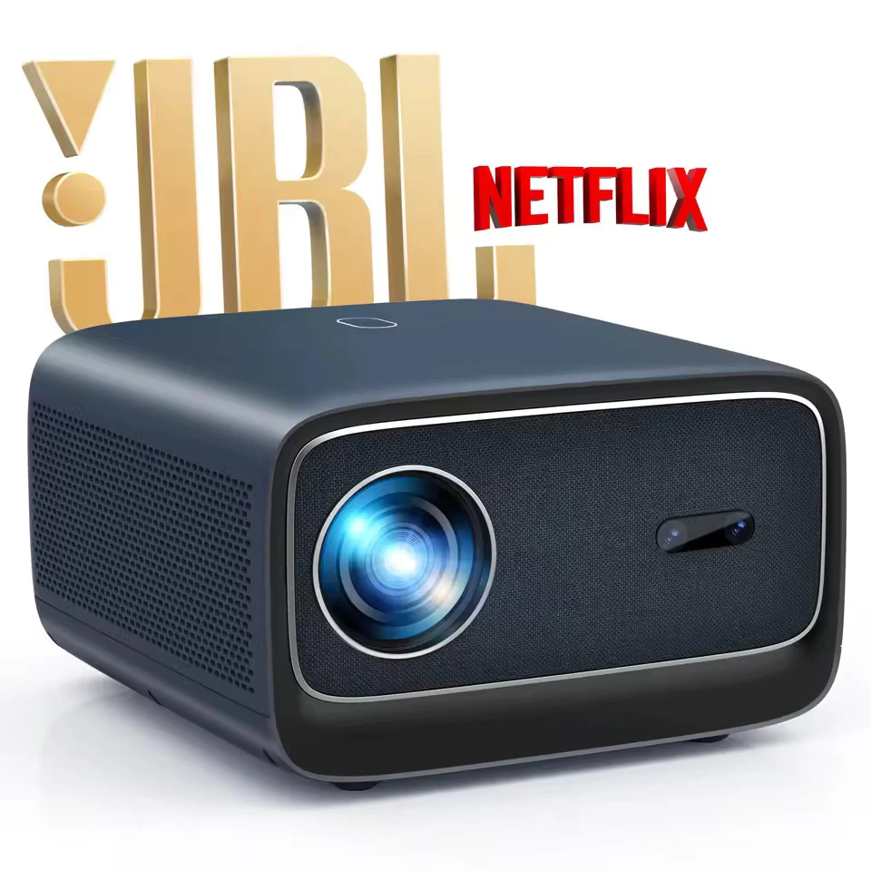 

Global APP Wupro/OEM K2 Home Cinema 4K Support Smart Projector Bulid-in Speaker 1000 ANSI Lumens Auto Focus LCD Gaming Projector