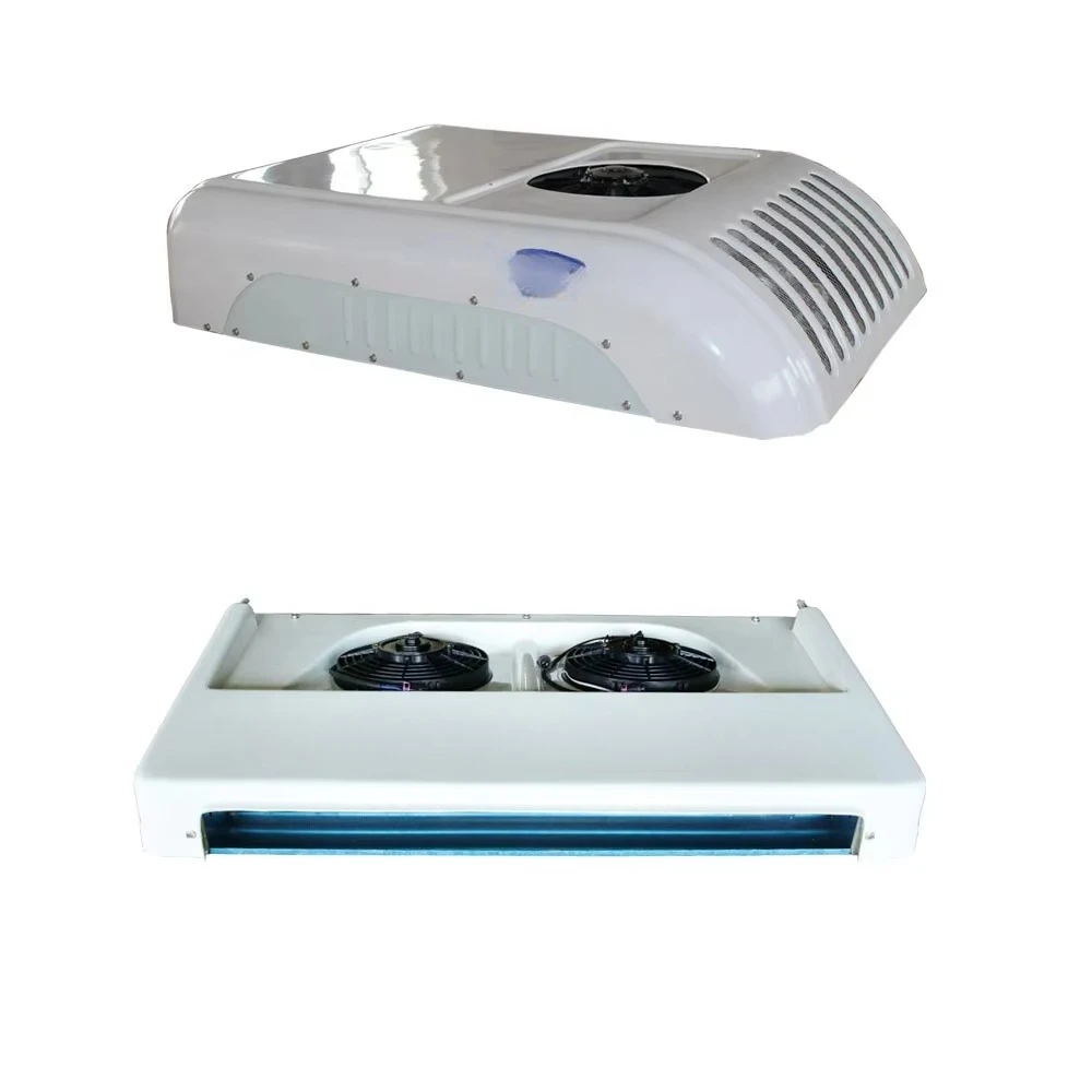 تخفيضات كبيرة مع وحدات تبريد الشاحنة الصغيرة ذات الاستعداد المتكامل DC12V 24V على السطح
