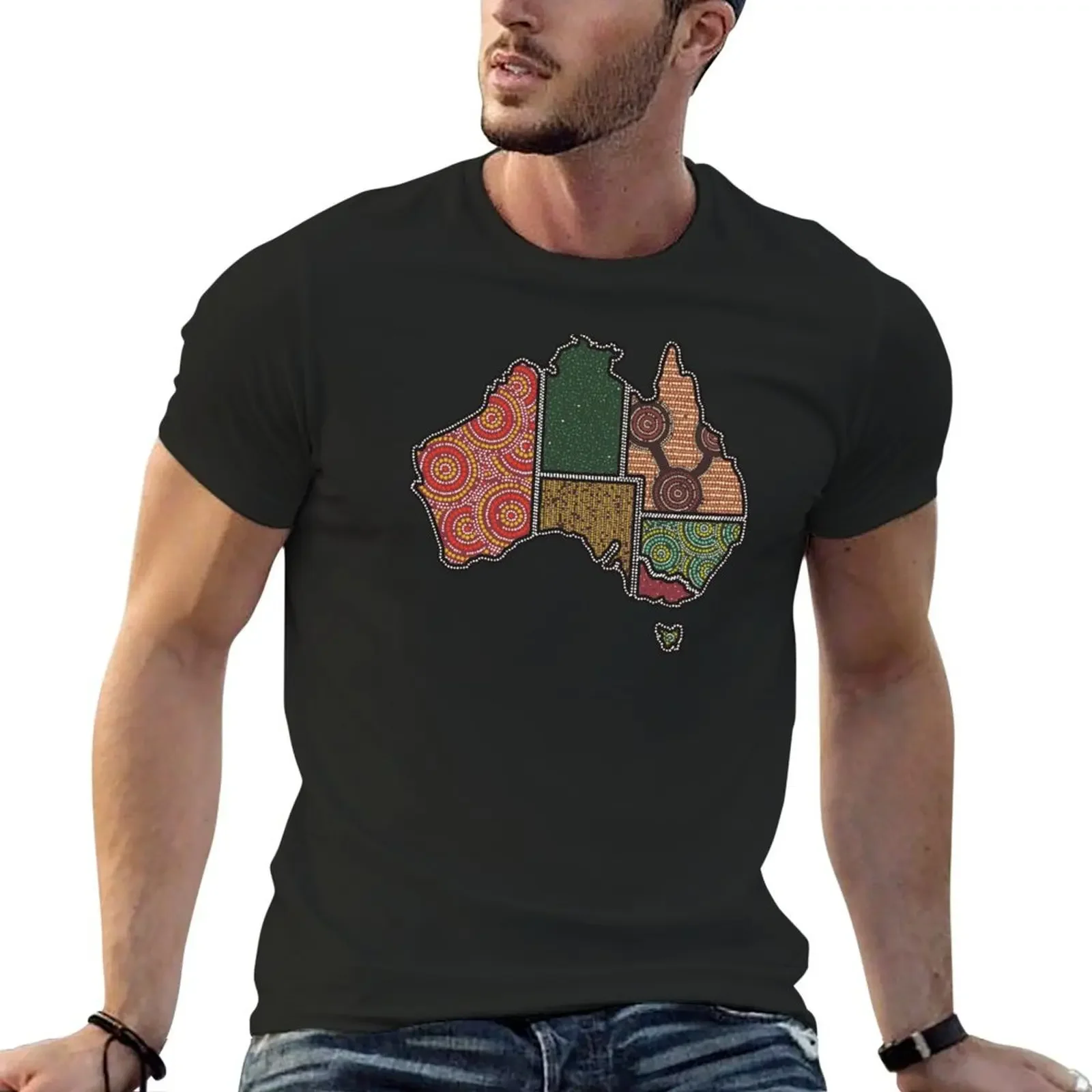 Indigenous Australia T-Shirt custom shirt cute tops men clothings