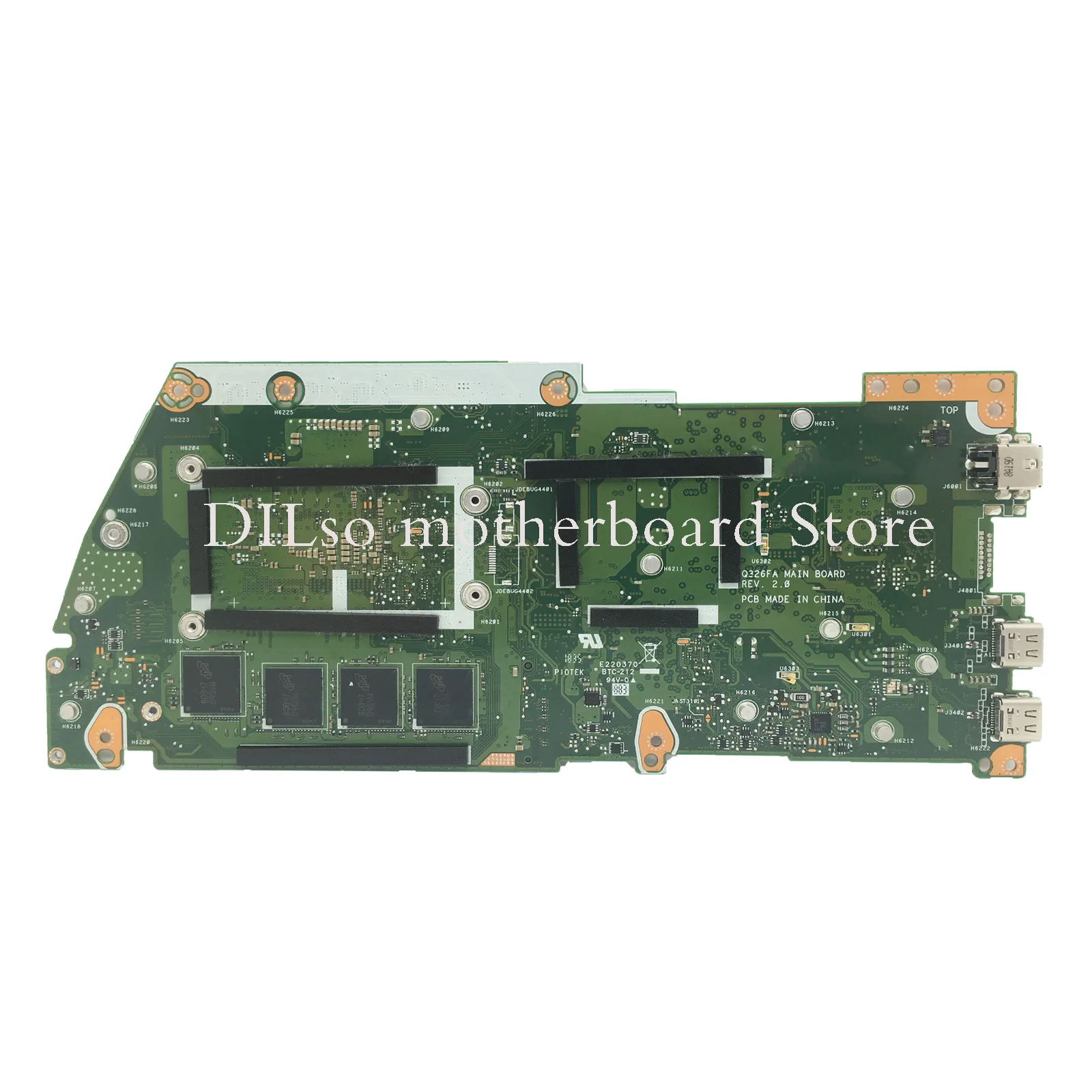 Imagem -02 - Kefu-placa-mãe Portátil para Asus Q326 Q326f Q326fa I58265u I79565u Cpu 16gb 8gb Ram 100 Funcionando Bem