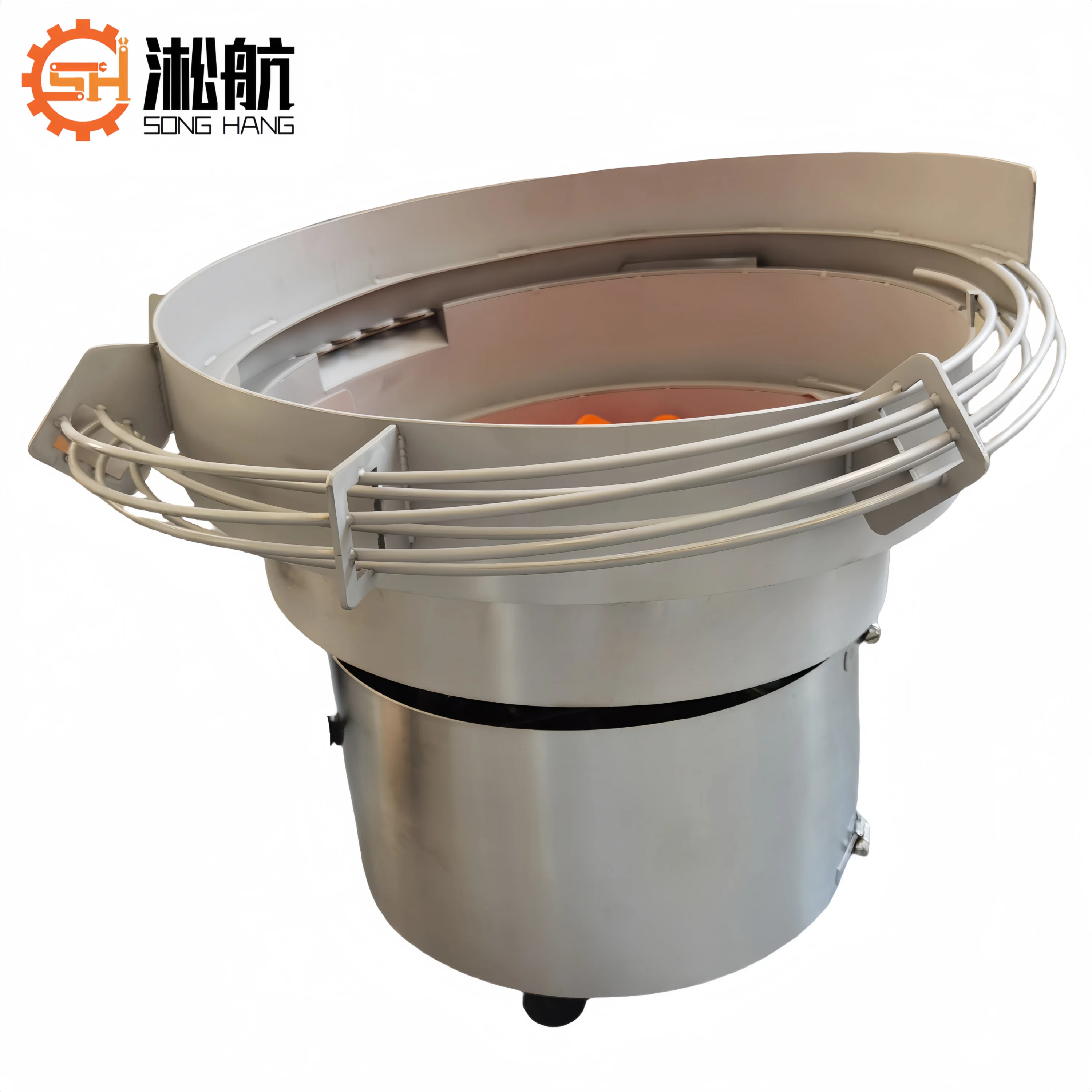 Customized Single Track Vibrating Cap Feeder Vibrating Bowl Feeder For Cap Assembly Line