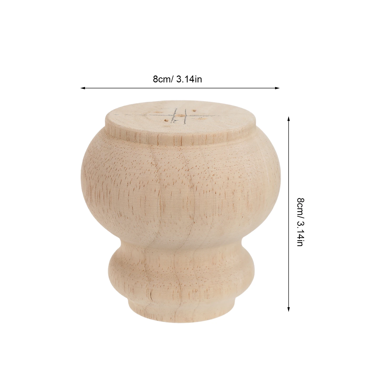 أريكة الساق جولة أريكة خشبية صلبة الساق النمط الفرنسي الزخرفية الأريكة القدم استبدال طاولة أثاث القدم لطاولة القهوة الأريكة