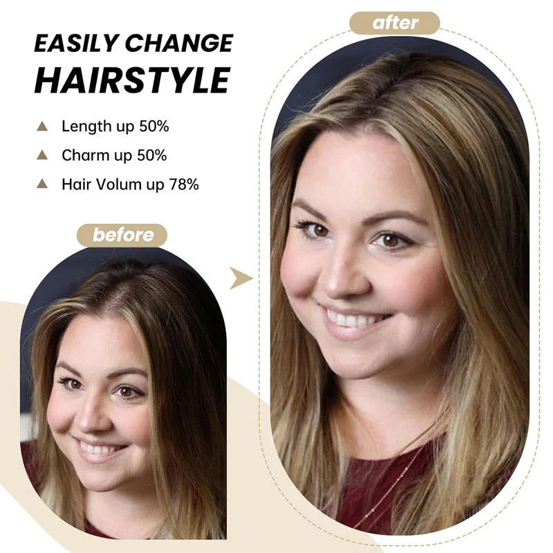 100% cabelo humano 9x14cm rede de cabelo uma peça extensões de cabelo peruca superior peça topper com clipes peruca toppers feminino com desbaste cabelo