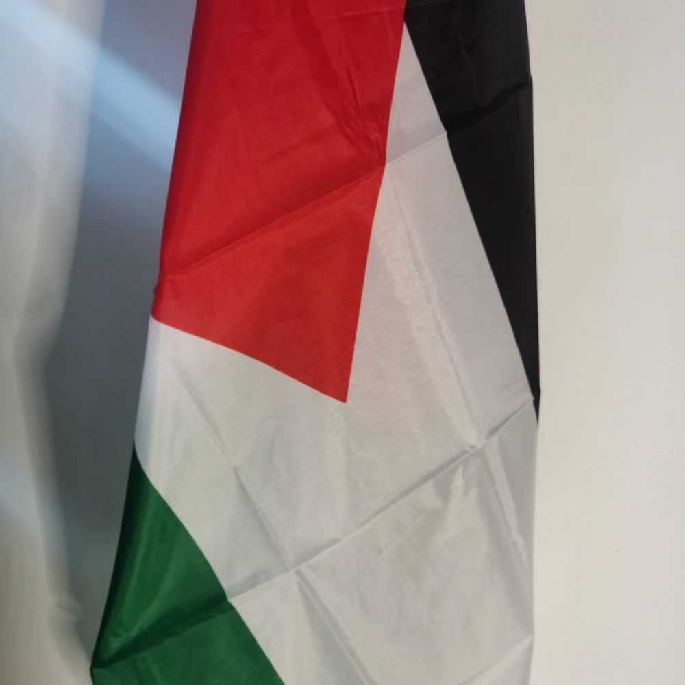 Old Syrian 3 Star  And Palestine Friendship Flag SYRIA FLAG Arab Republic Hanging Polyester 90X150CM