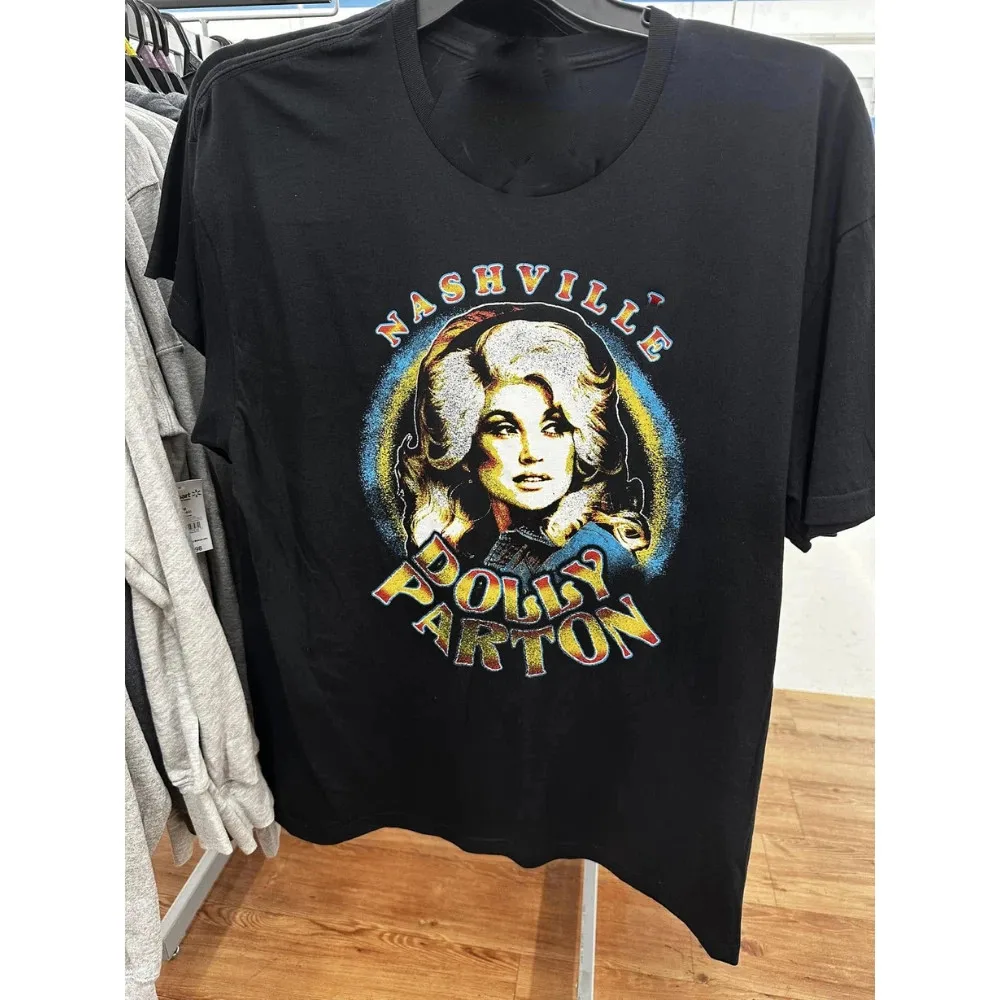 Vtg!! Dolly Parton Live From Nashville Vintage T-shirt ZA910