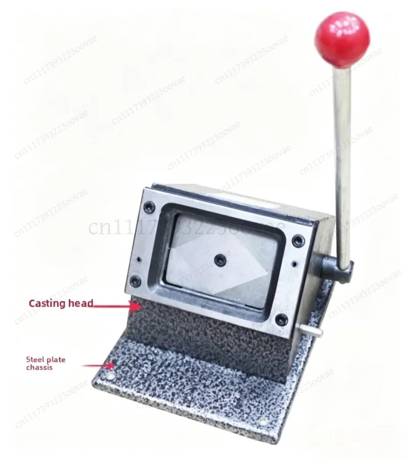 88×63mm R3 Round Corner Die Cutter For Playing Card Business Card Cutting Punch Tool