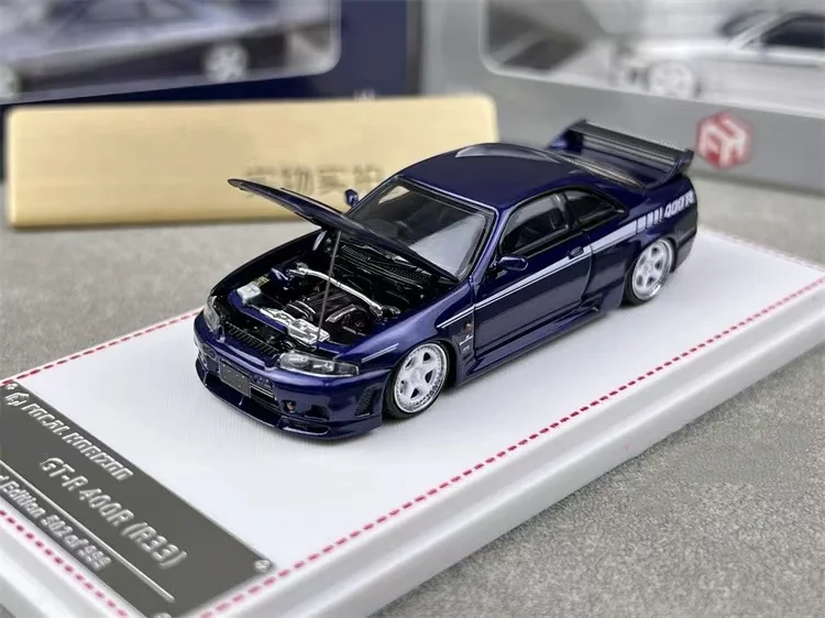 FH 1: 64 R33 400R EK9 R32 R35 alloy car model collection gift