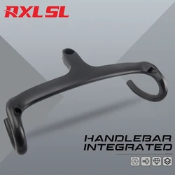 RXL SL Carbon Road Handlebar Integrated Handlebar  Fully intermal wiring  No standard   28.6mm Comfortable Anti-skid Aerodynamic