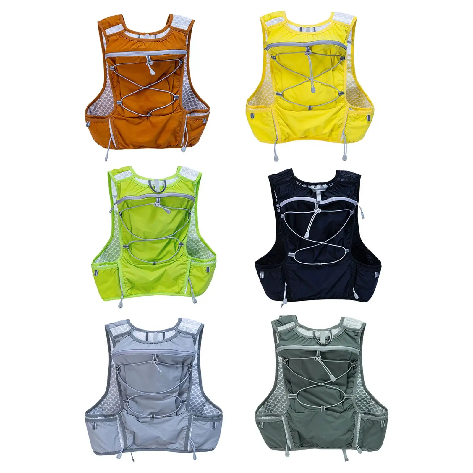 

Water Pack Adjustable Lightweight Hydration Backpack Water Daypack for Running Cycling Climbing Trail Night Walking Hiking