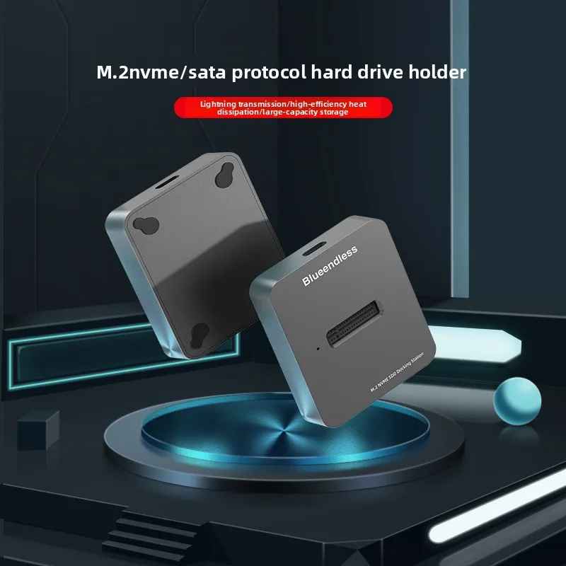 M2 NVMe Docking Station M Key USB M 2 USB C SSD Case NVMe and NGFF HDD SSD Docking Station Solid