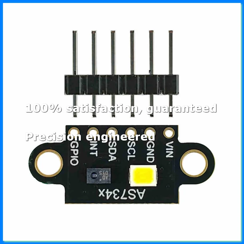 -AS7341 Visible Infrared Color Spectrometer Sensor Module Color Temperature Illuminance Color Measurement Detection B-A73M