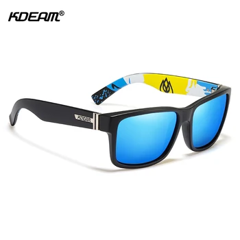 KDEAM Revamp Of Sport Men Sunglasses Polarized Shockingly Colors Sun Glasses Outdoor Drivi