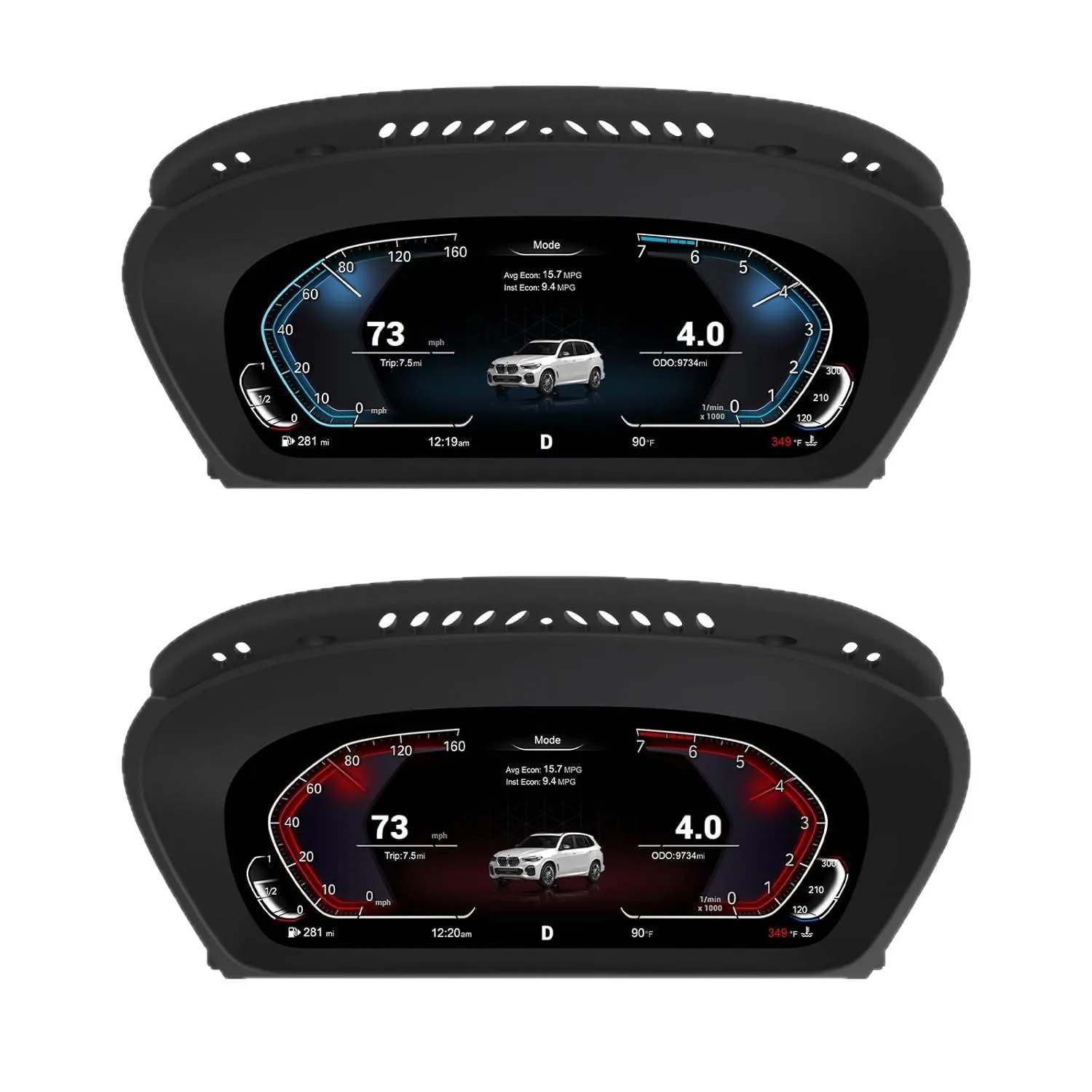 

For BMW E60/E70/E71 BMW old 5 series X5X6 modified and upgraded LCD instrument