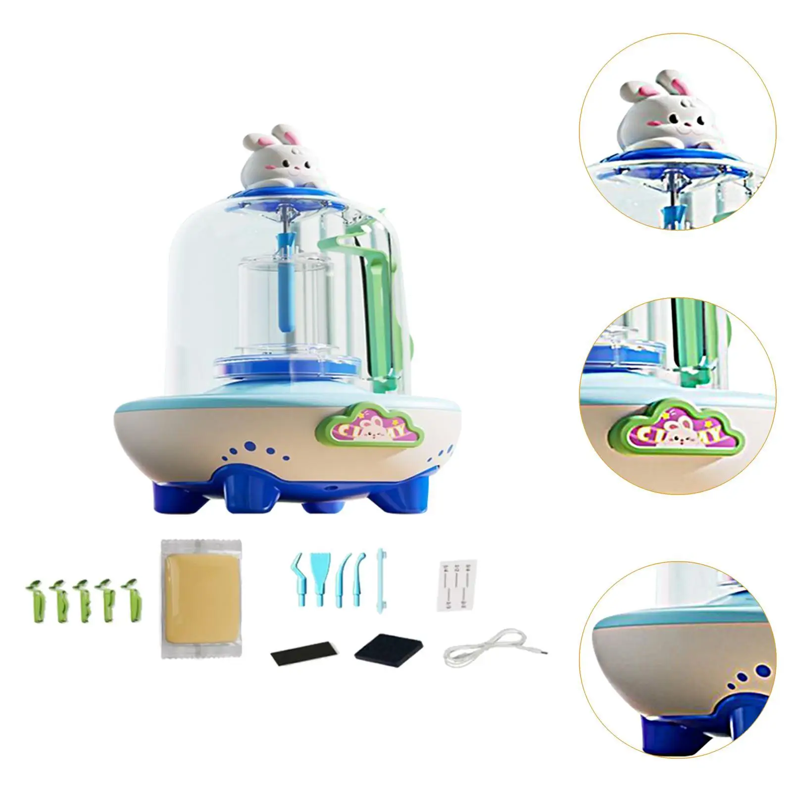 Electric Pottery Wheel for Kids Compact Pottery Forming Machine for Children