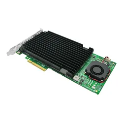 PCIe x8 to 4 Port M.2 M Key NVMe SSD Adapter with PLX 8725 Support 22110mm-