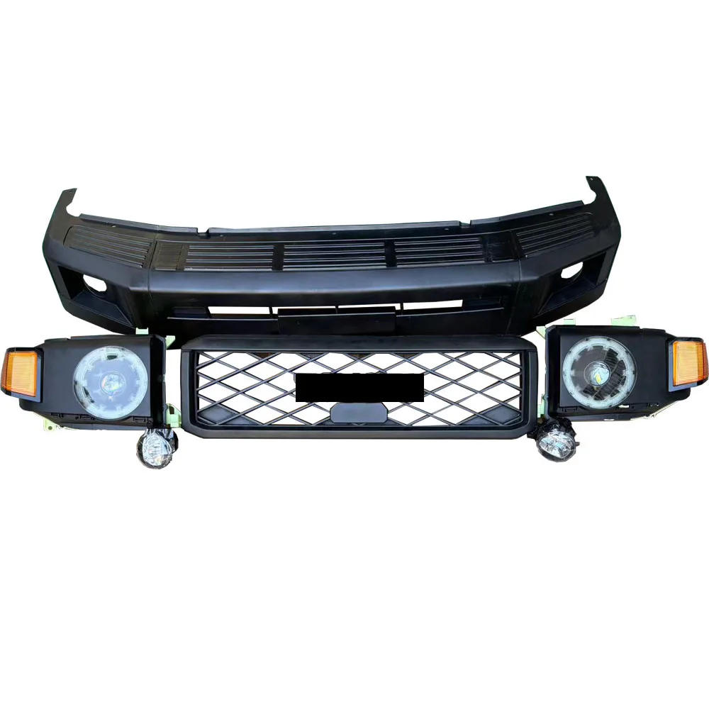 

Upgraded Body Kits Front Bumper Guards for Land Cruiser 76 LC79 LC78 LC76 HZJ76 07-23 Upgrade to Land Cruiser 2024 Accessories