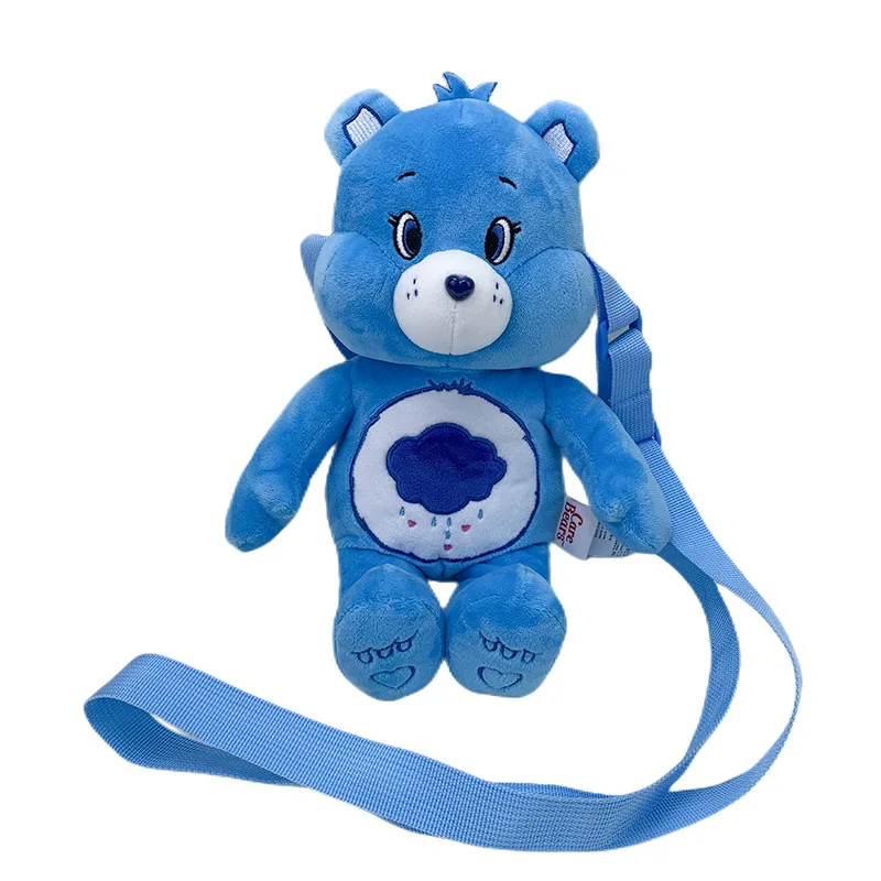 Nowy Model 2025 Kawaii Pluszowa Zabawka Carebears Miś Tęczowy Lalka Miś Miłość Plecak Pluszowa Lalka Prezent Urodzinowy dla Dziewczynki Prezent na Boże Narodzenie