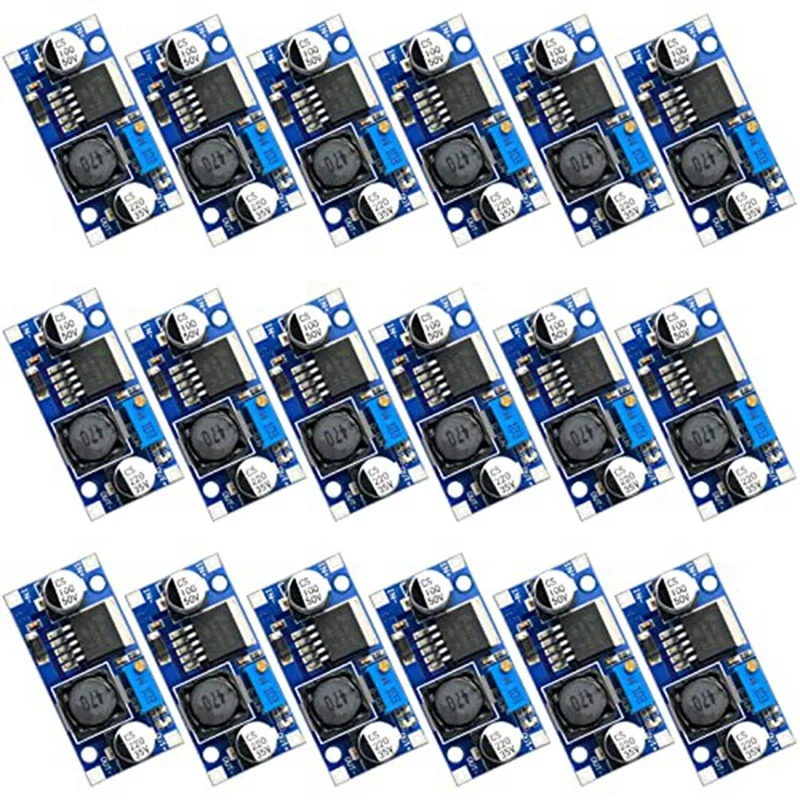 NEW-30Pack DC To DC Buck Boost Converter LM2596 Voltage DIY Module Power Supply For Input 3.2V To 35V Output 1.25V To 30V 3A