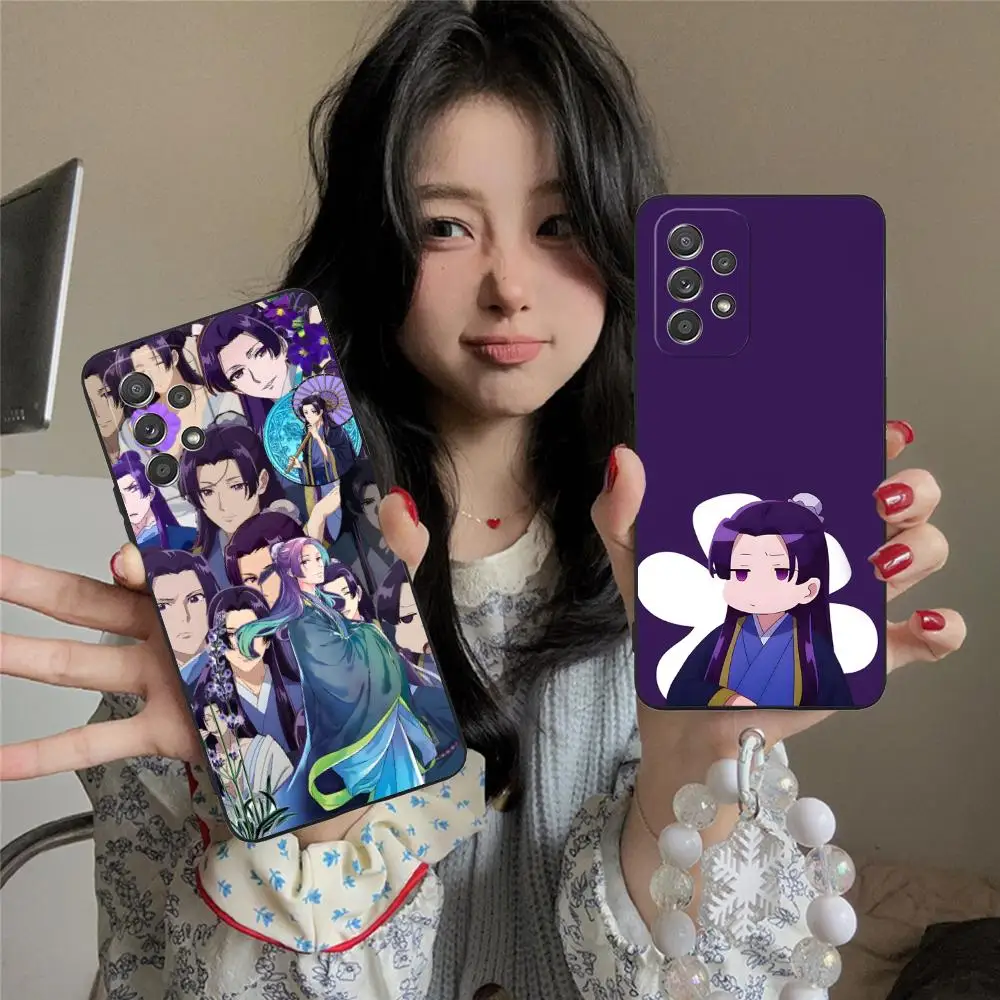 

Чехол для телефона Apothecary Diaries Jinshi для Samsung Galaxy A73 72 71 70 56 55 54 53 52 36 35 34 23 16 15 5G с цветной печатью класса люкс