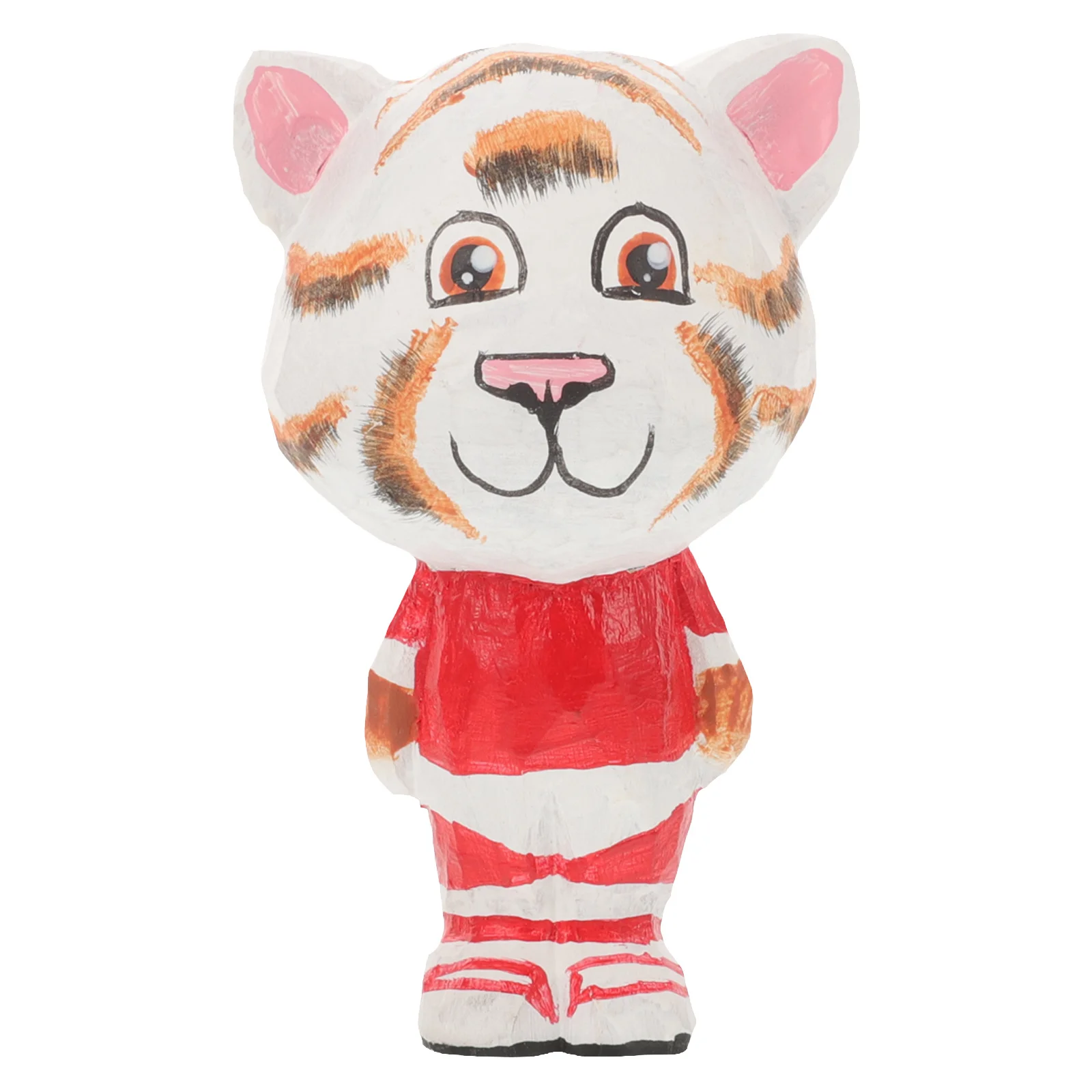 

Tiger Decoration Natural Wood Small Lightweight Exquisite Texture DIY Home Decor Ideal for Anniversaries Mothers Day Fathers Day