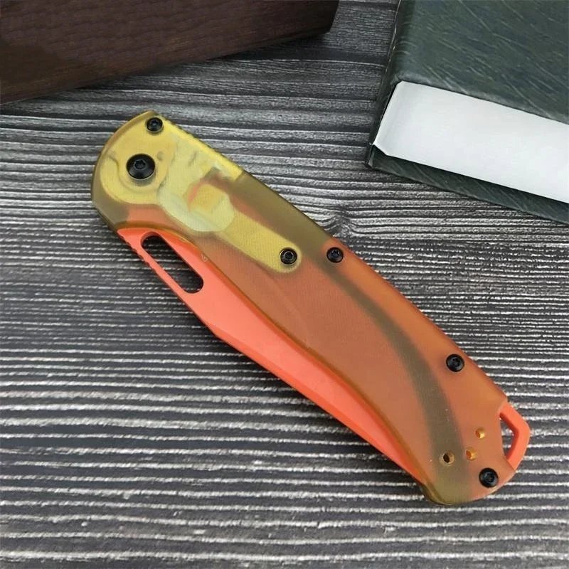 NEW BM 15535 Pocket Knife CPM154 Blade PEI Handle Fast Opening Outdoor Camping Tactical Survival Folding Knives EDC Tool